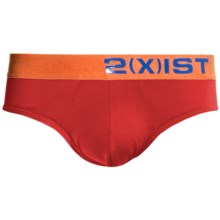 34%OFF メンズブリーフ 2（x）のIST電気マイクロノーショーブリーフ - （男性用）ローライズ 2(x)ist Electric Micro No-Show Briefs - Low Rise (For Men)画像